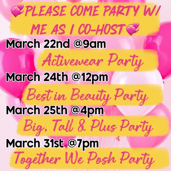 None Accessories - Co-Hosting on March 22nd, 24th, 25th & 31st. L👀king for lots of Host Picks.♥️